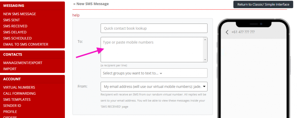 How to Use Online Scheduled SMS